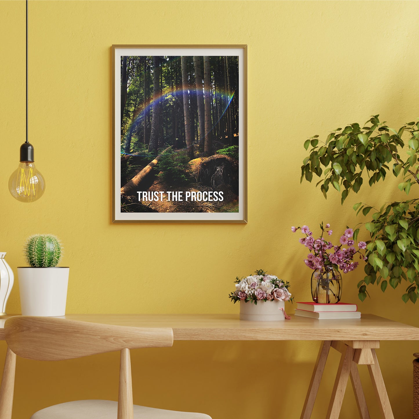 Trust the Process Premium Poster Print