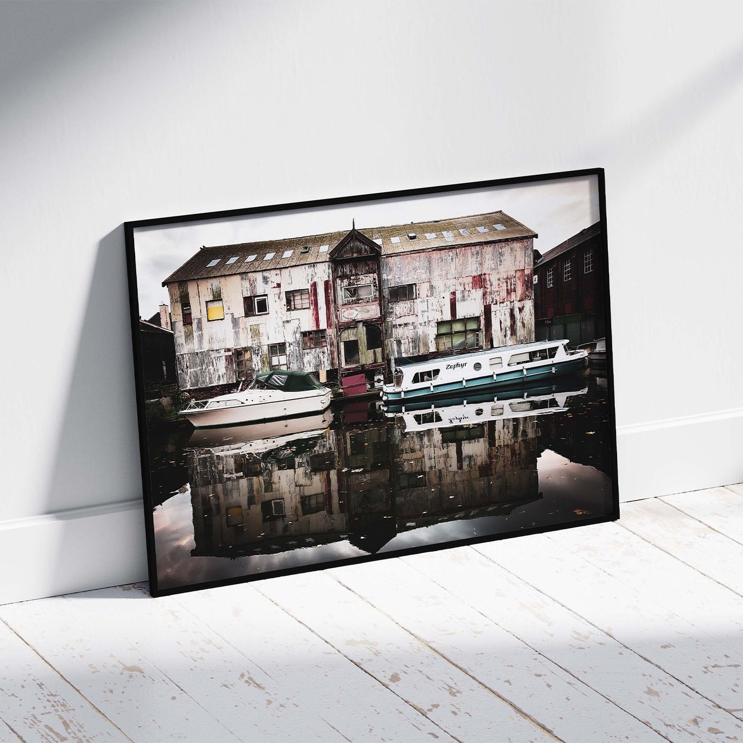 Boat House Premium Print