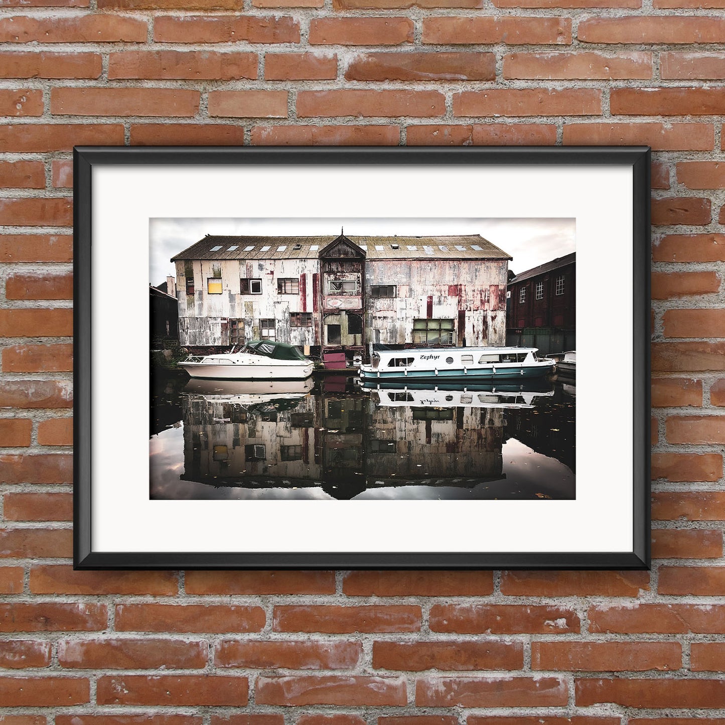 Boat House Premium Print