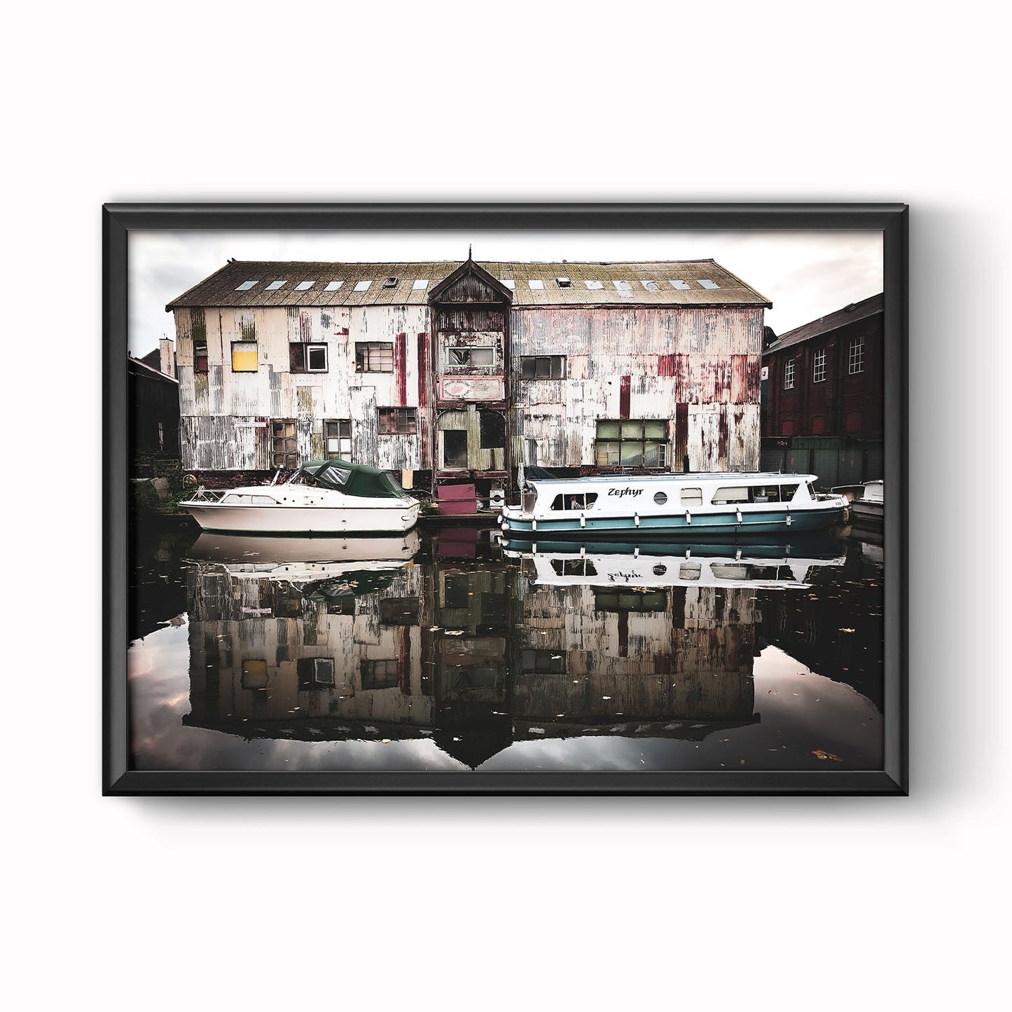 Boat House Premium Print