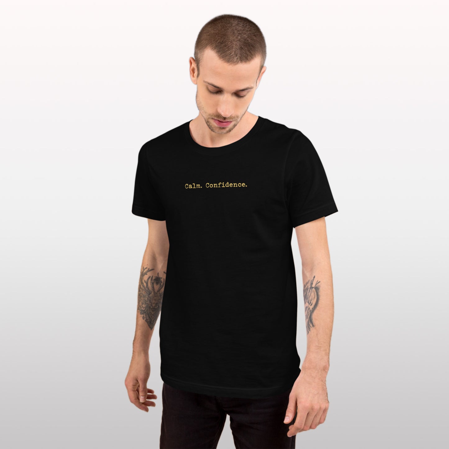 Calm. Confidence. Premium Unisex T-shirt
