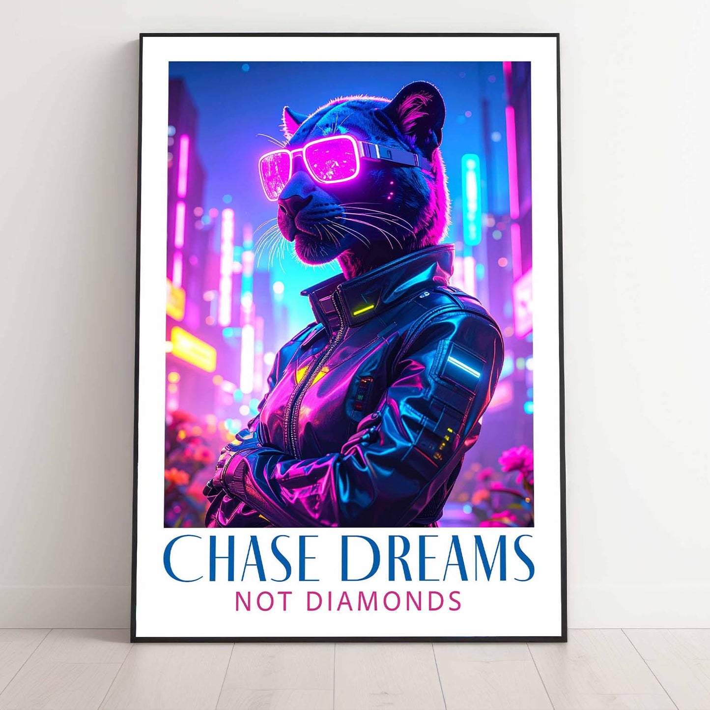 Chase Dreams Premium Poster Print