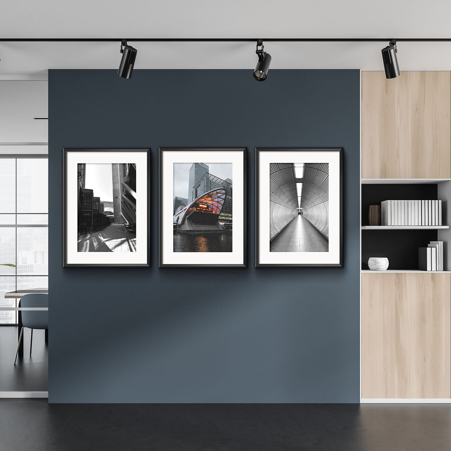 City on the River Premium Poster