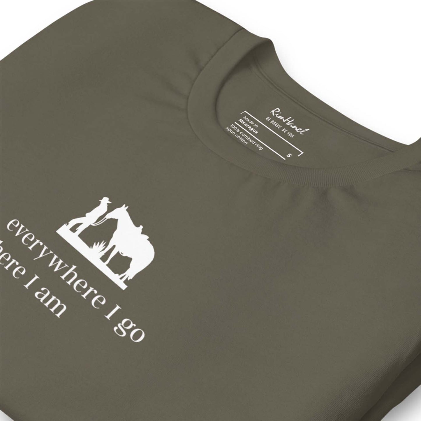 Everywhere I Go - Everyday Essential Unisex T-shirt