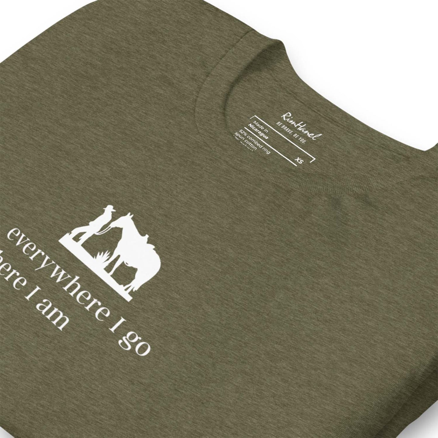 Everywhere I Go - Everyday Essential Unisex T-shirt