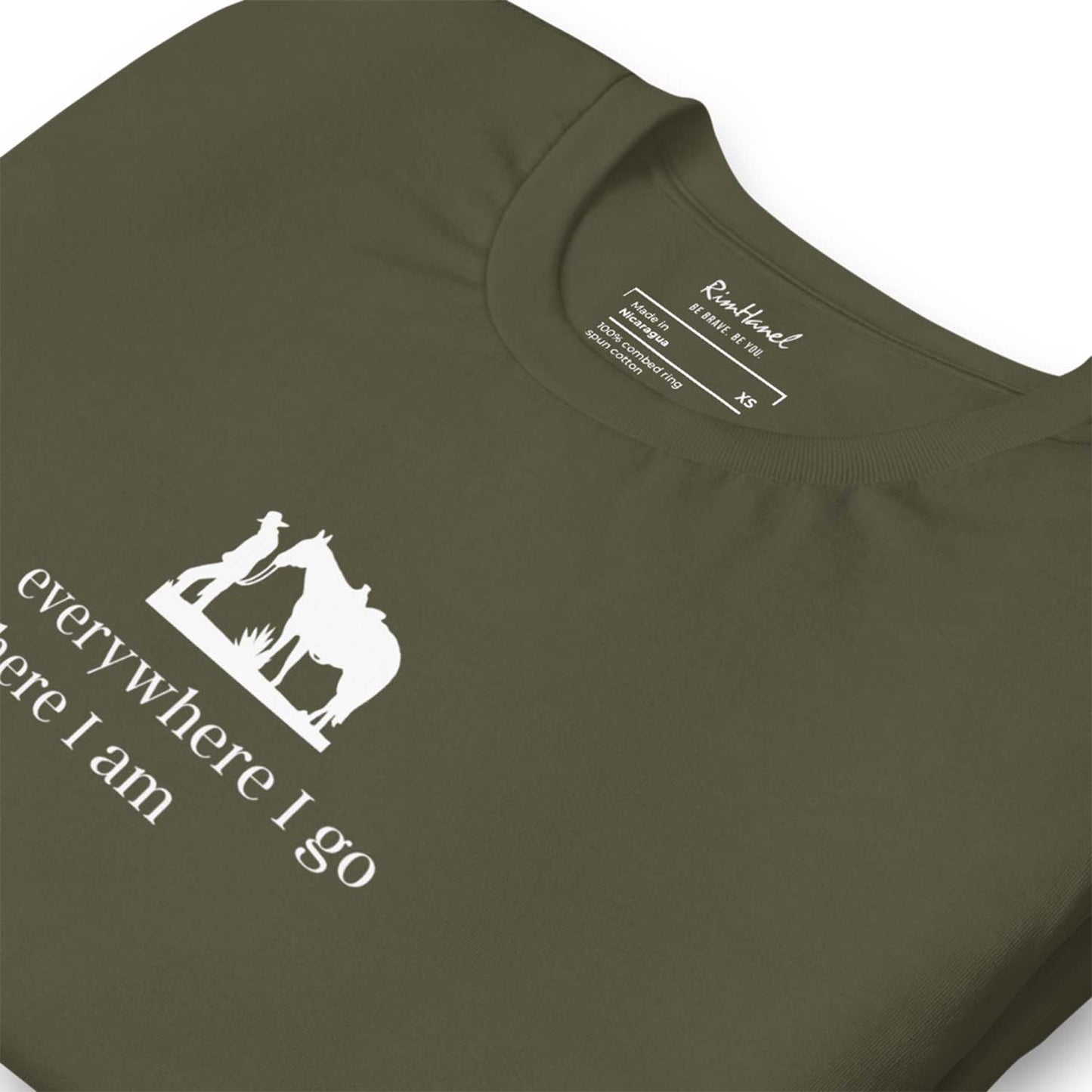 Everywhere I Go - Everyday Essential Unisex T-shirt