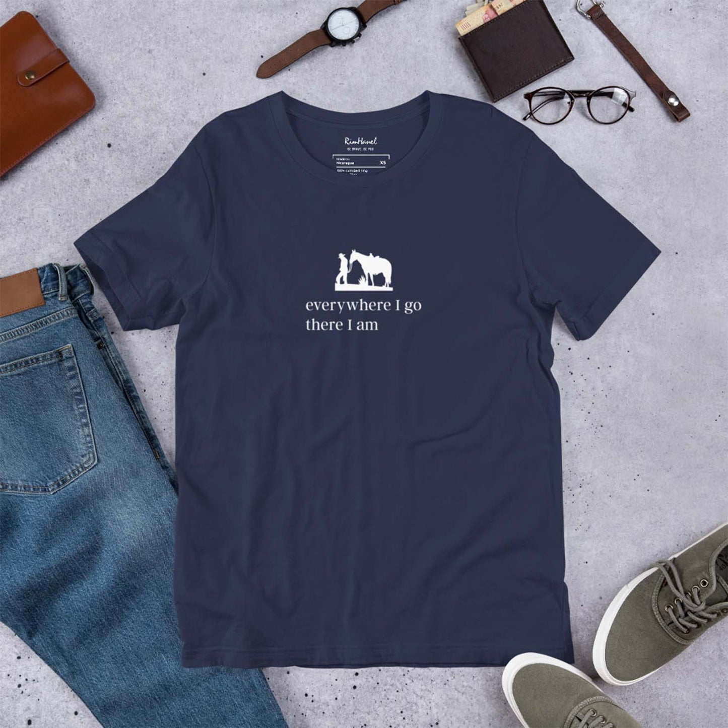 Everywhere I Go - Everyday Essential Unisex T-shirt