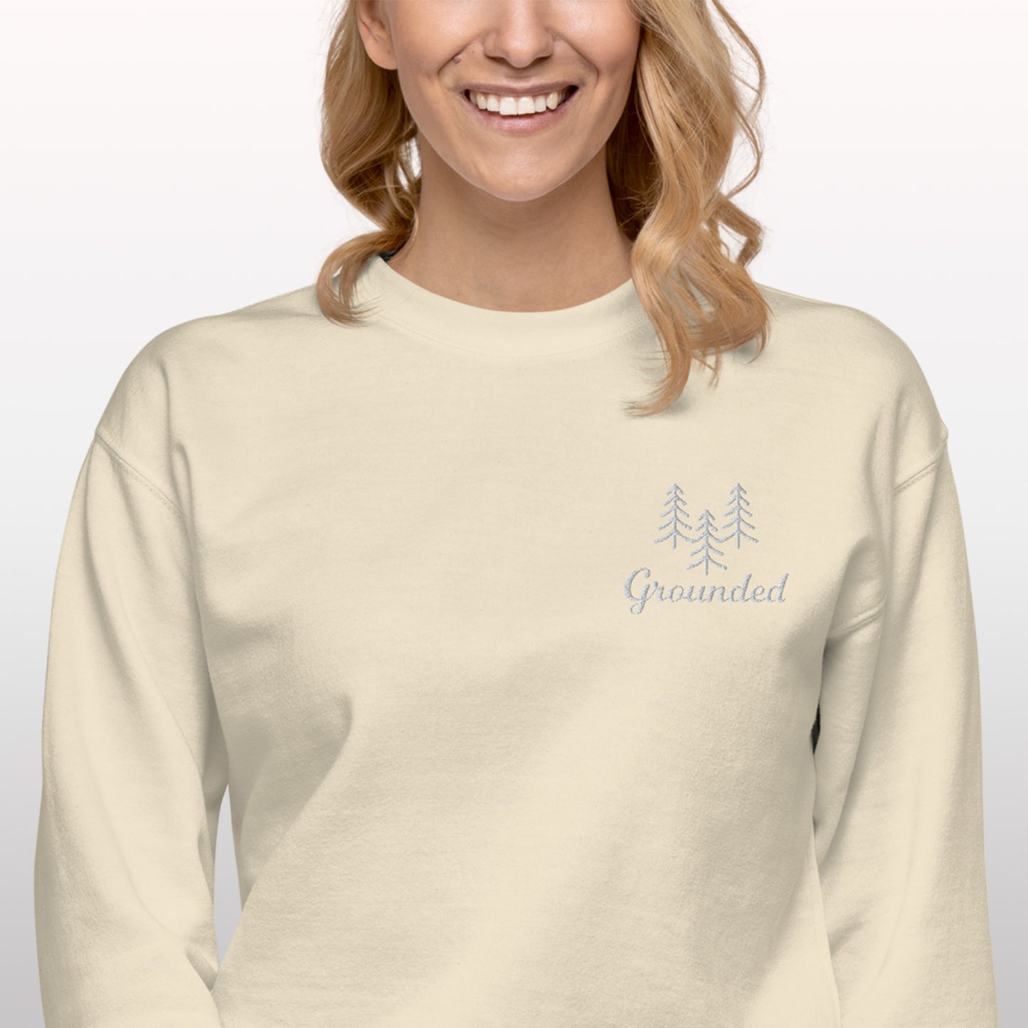 Grounded Premium Unisex Sweatshirt