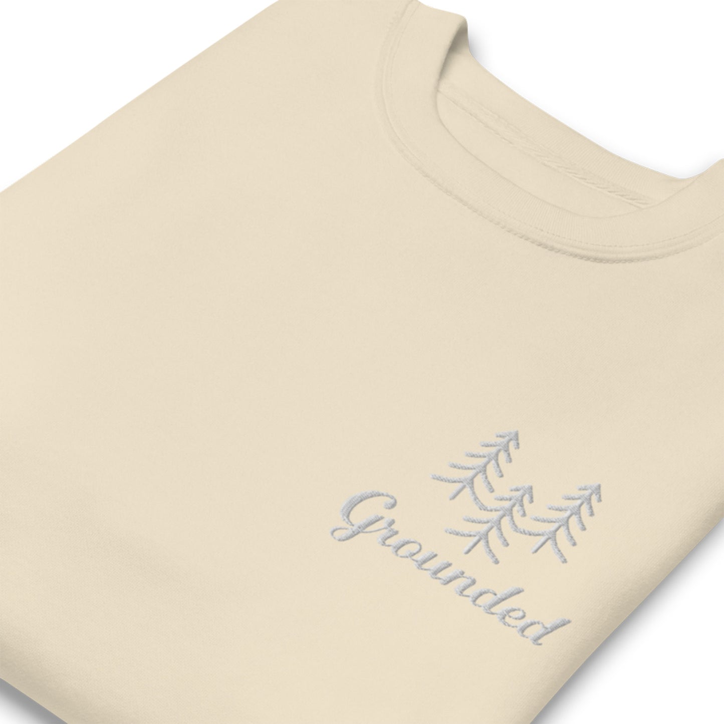 Grounded Premium Unisex Sweatshirt