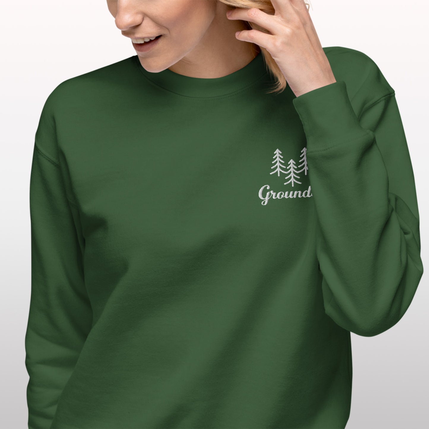 Grounded Premium Unisex Sweatshirt