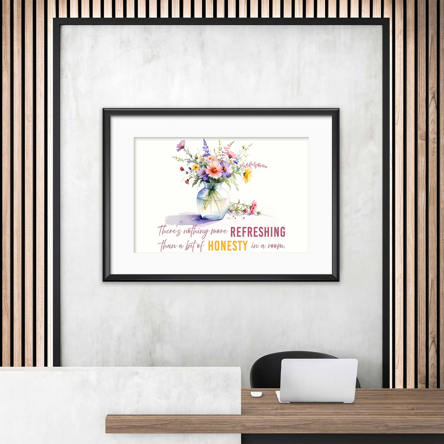 Honesty Premium Poster Print