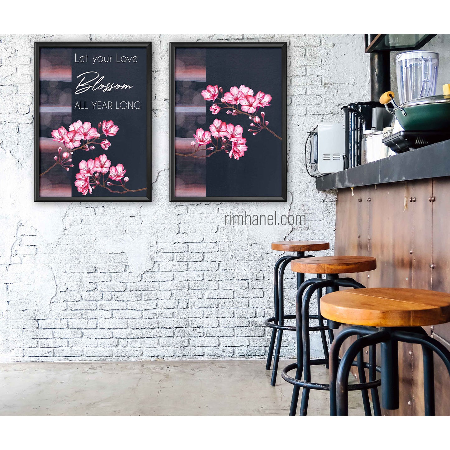 Cherry Blossom Photo paper poster