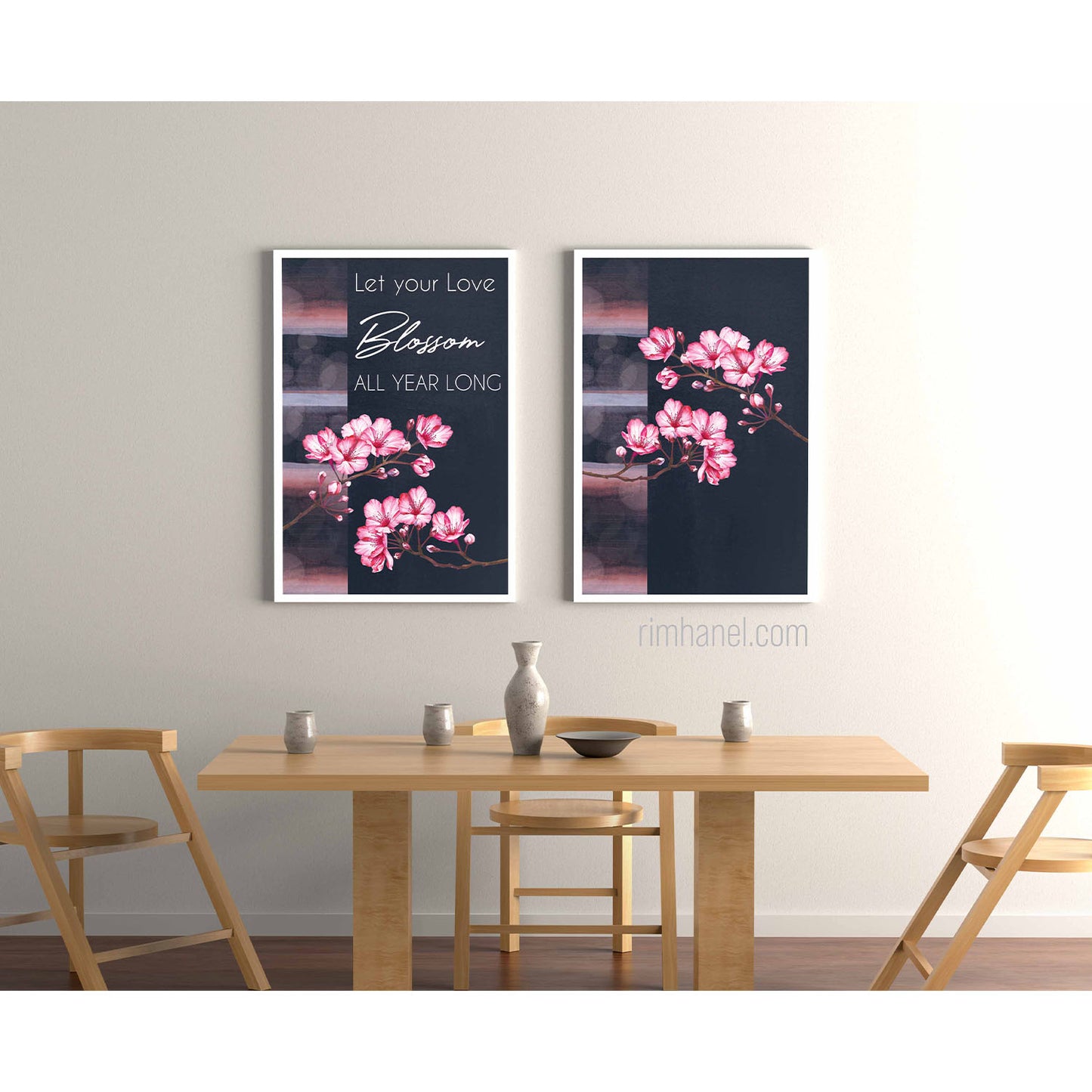 Cherry Blossom Photo paper poster