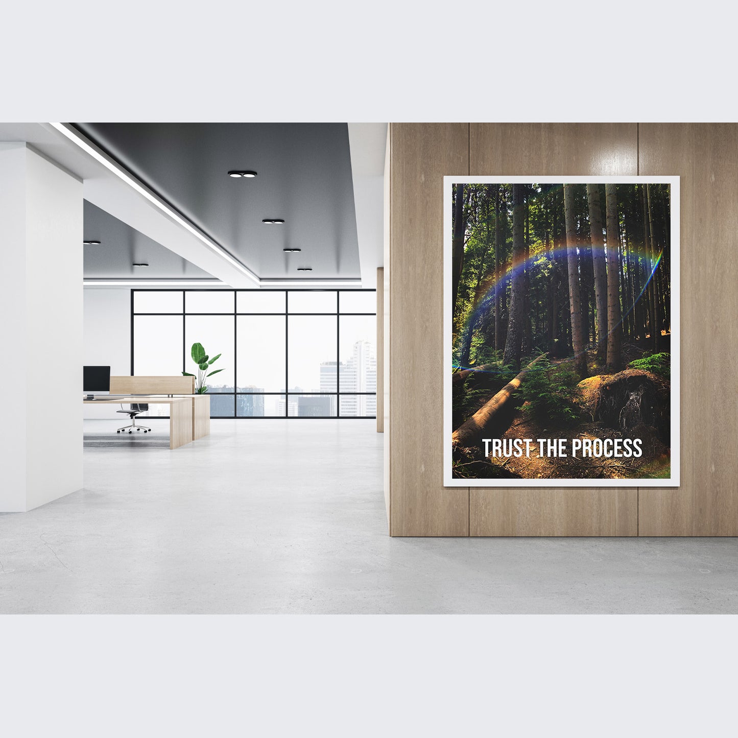 Trust the Process Premium Poster Print