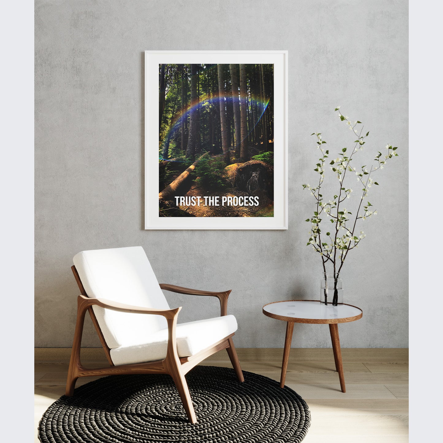 Trust the Process Premium Poster Print