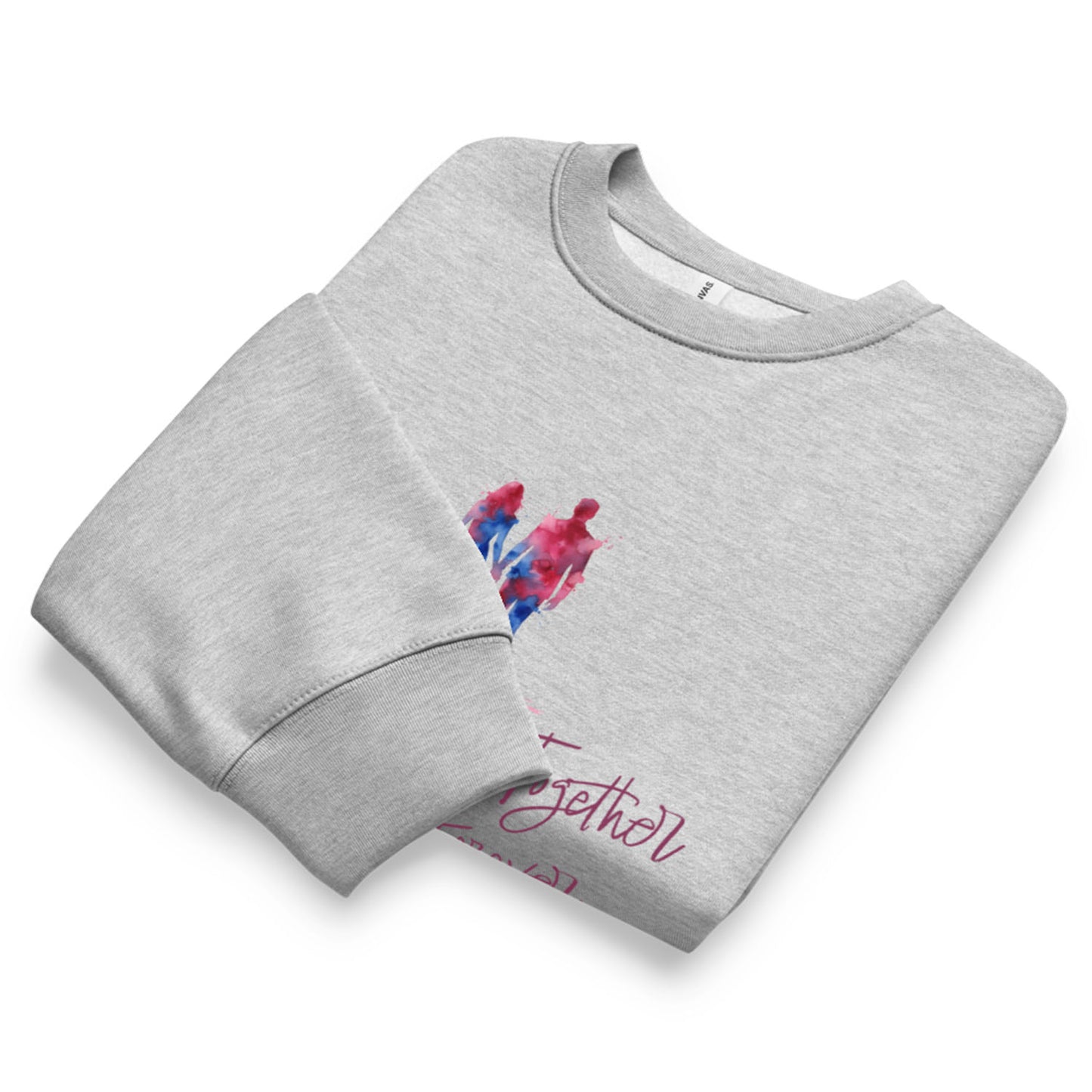Walk Together Cosy Oversized Heavyweight Sweatshirt