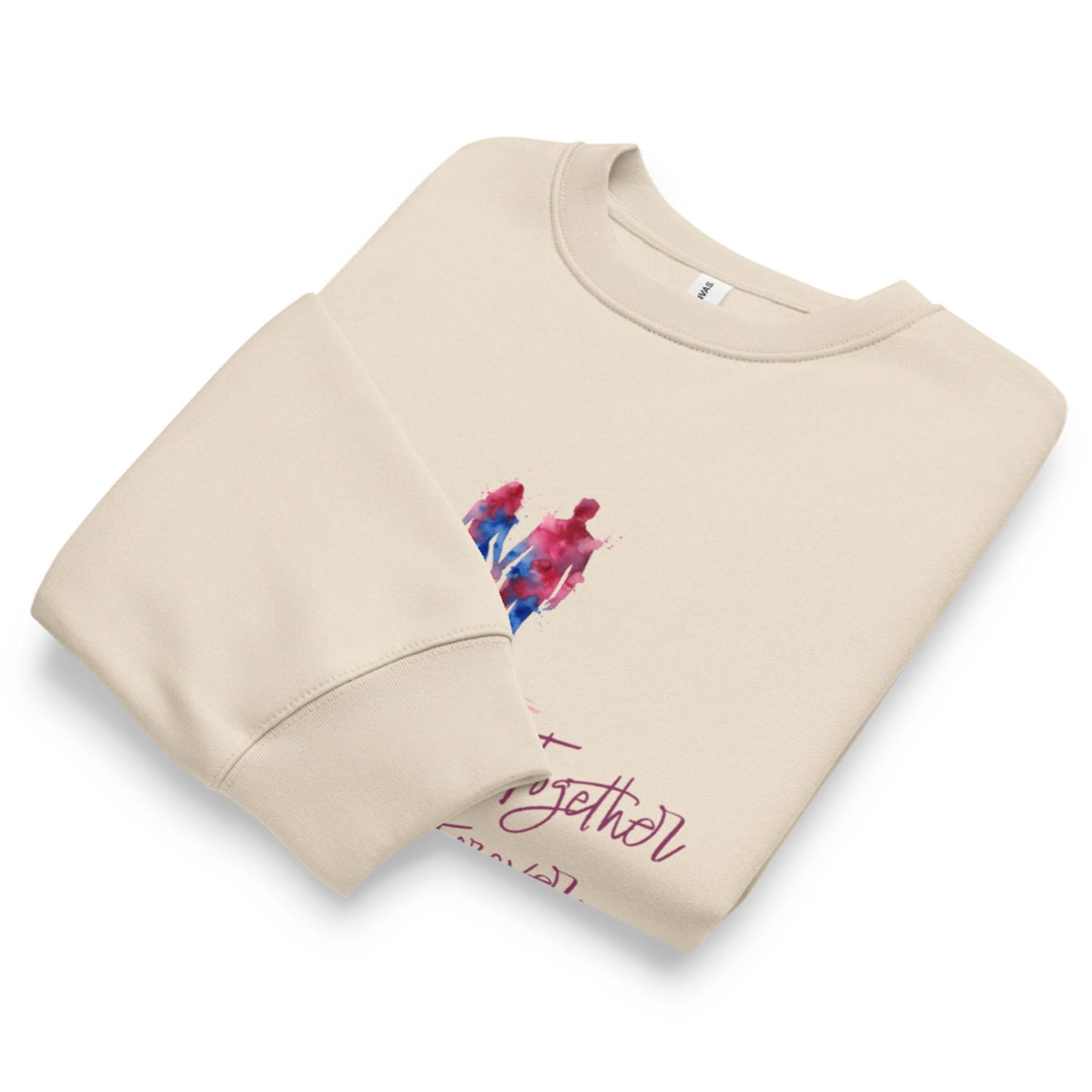 Walk Together Cosy Oversized Heavyweight Sweatshirt