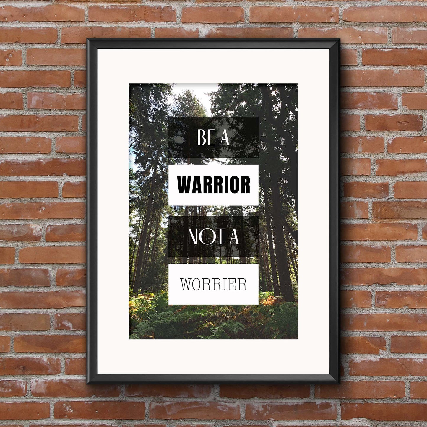 Warrior Premium Poster Print